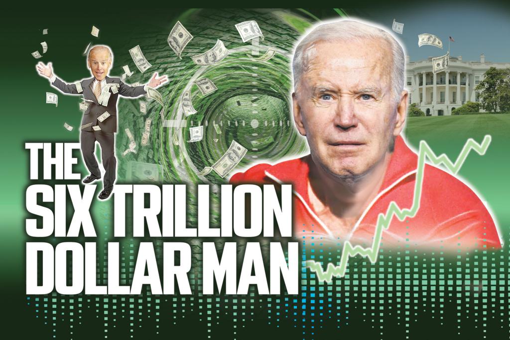 When it comes to debt, Joe Biden is the Six Trillion Dollar Man